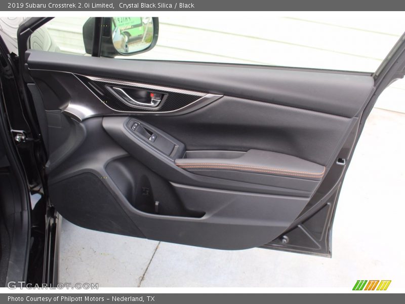 Crystal Black Silica / Black 2019 Subaru Crosstrek 2.0i Limited