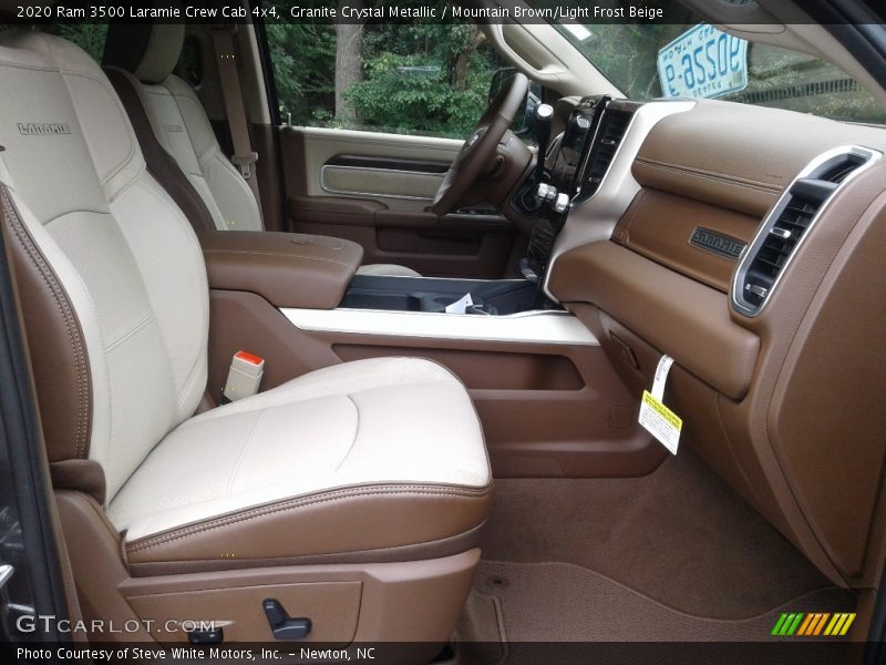 Granite Crystal Metallic / Mountain Brown/Light Frost Beige 2020 Ram 3500 Laramie Crew Cab 4x4