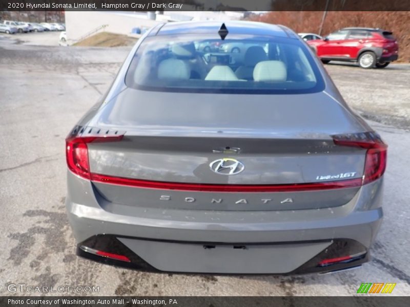 Hampton Gray / Dark Gray 2020 Hyundai Sonata Limited