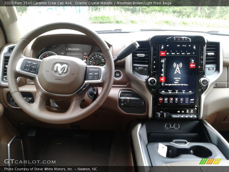 Granite Crystal Metallic / Mountain Brown/Light Frost Beige 2020 Ram 3500 Laramie Crew Cab 4x4