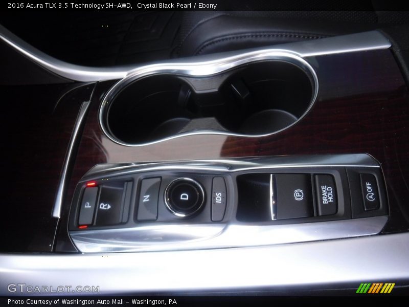 Crystal Black Pearl / Ebony 2016 Acura TLX 3.5 Technology SH-AWD