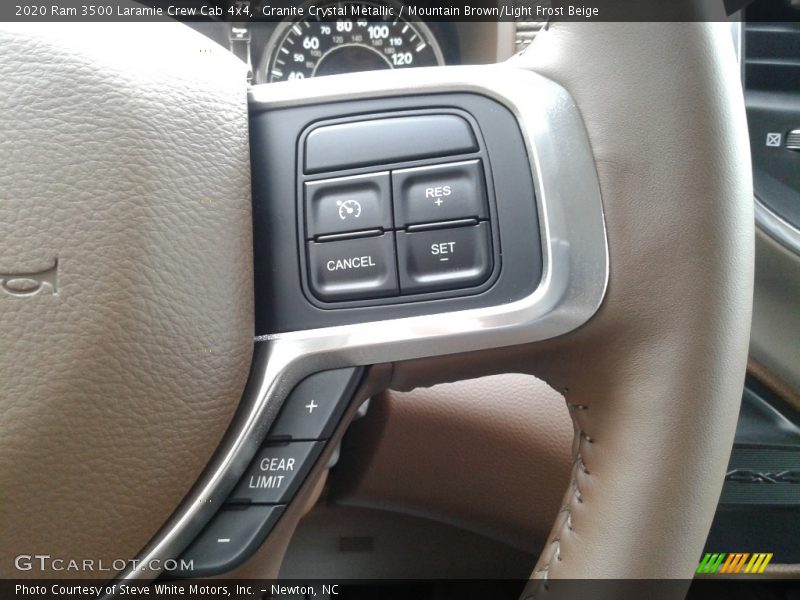 Granite Crystal Metallic / Mountain Brown/Light Frost Beige 2020 Ram 3500 Laramie Crew Cab 4x4