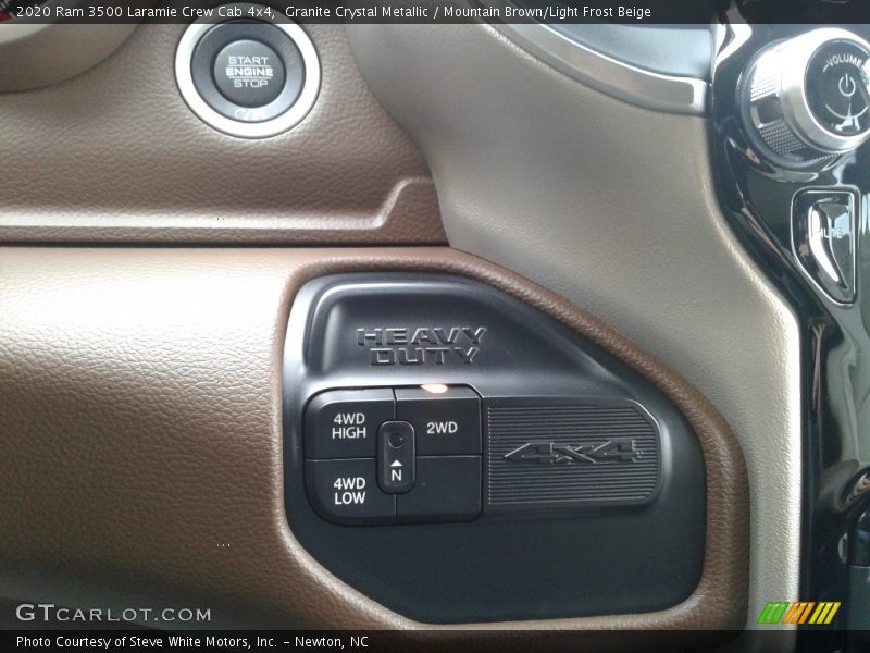 Granite Crystal Metallic / Mountain Brown/Light Frost Beige 2020 Ram 3500 Laramie Crew Cab 4x4