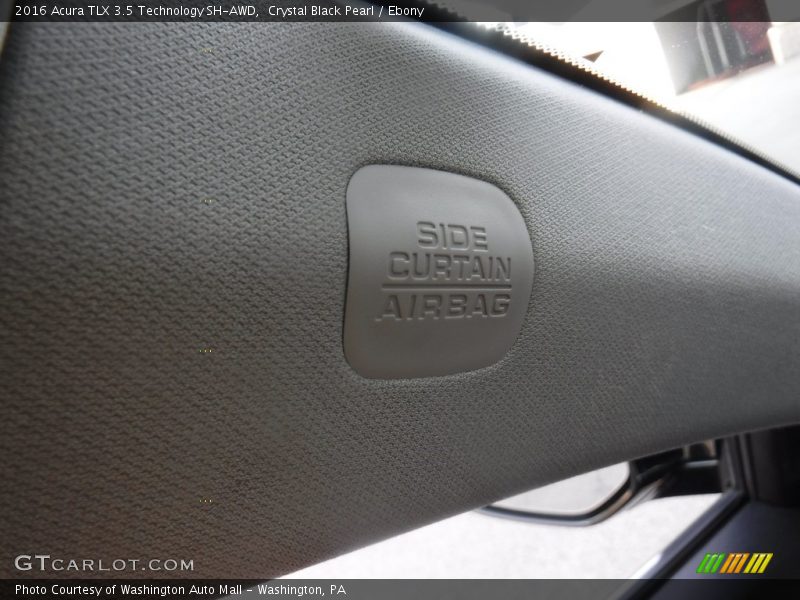 Crystal Black Pearl / Ebony 2016 Acura TLX 3.5 Technology SH-AWD