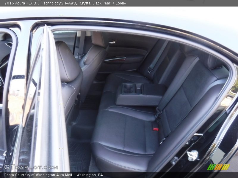 Crystal Black Pearl / Ebony 2016 Acura TLX 3.5 Technology SH-AWD