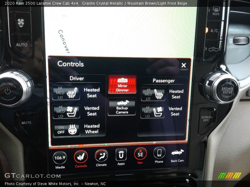Granite Crystal Metallic / Mountain Brown/Light Frost Beige 2020 Ram 3500 Laramie Crew Cab 4x4