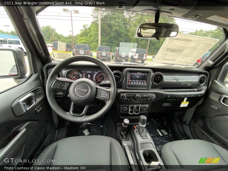 Sting-Gray / Black 2021 Jeep Wrangler Unlimited Sport 4x4