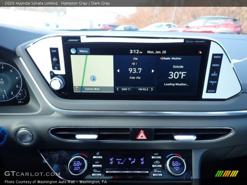 Controls of 2020 Sonata Limited