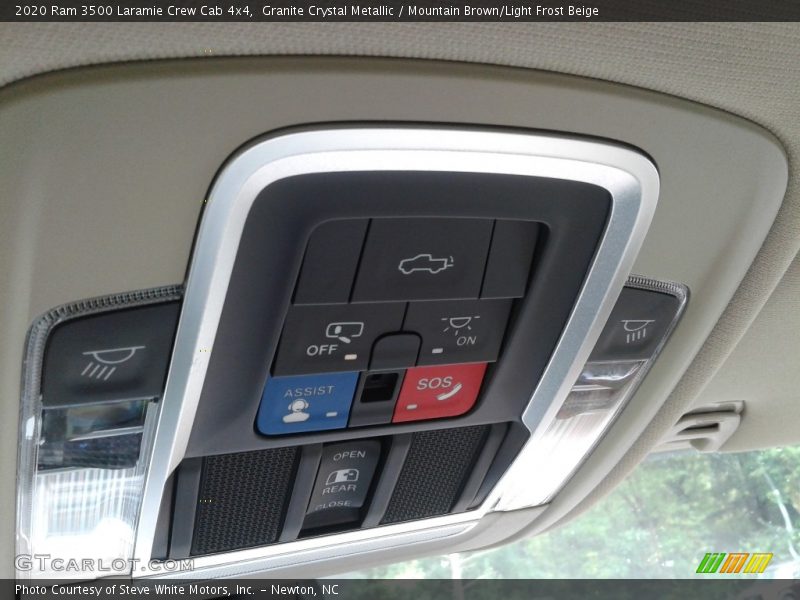 Granite Crystal Metallic / Mountain Brown/Light Frost Beige 2020 Ram 3500 Laramie Crew Cab 4x4