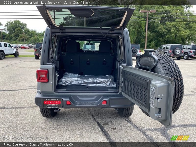 Sting-Gray / Black 2021 Jeep Wrangler Unlimited Sport 4x4