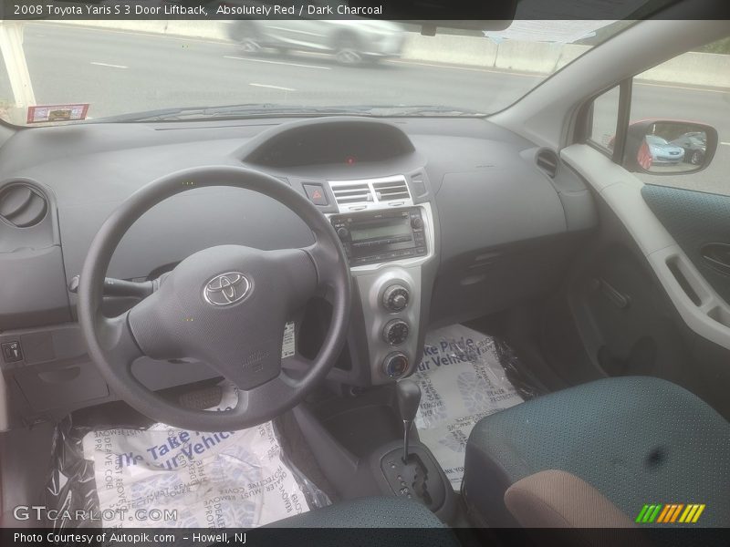 Absolutely Red / Dark Charcoal 2008 Toyota Yaris S 3 Door Liftback