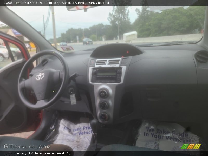Absolutely Red / Dark Charcoal 2008 Toyota Yaris S 3 Door Liftback