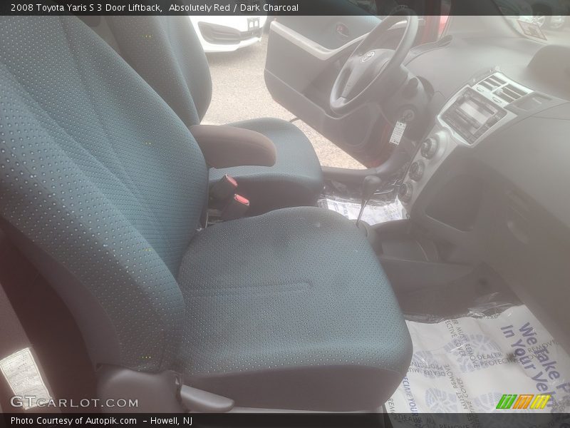 Absolutely Red / Dark Charcoal 2008 Toyota Yaris S 3 Door Liftback