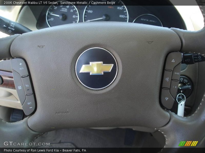 Sandstone Metallic / Cashmere Beige 2006 Chevrolet Malibu LT V6 Sedan