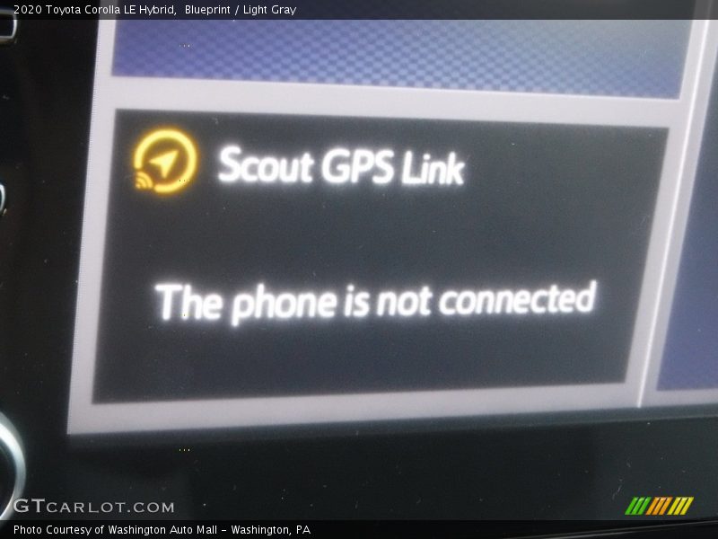 Blueprint / Light Gray 2020 Toyota Corolla LE Hybrid