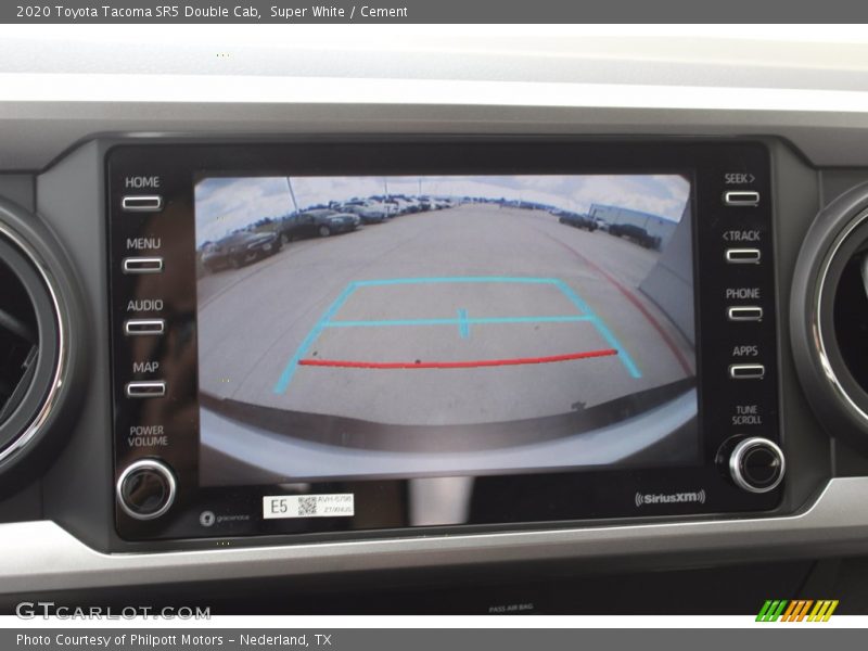 Super White / Cement 2020 Toyota Tacoma SR5 Double Cab