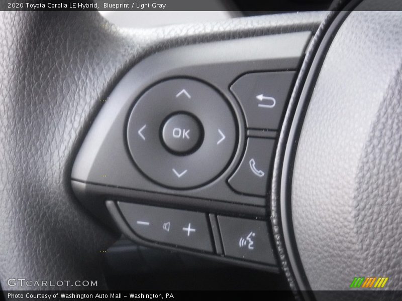Blueprint / Light Gray 2020 Toyota Corolla LE Hybrid