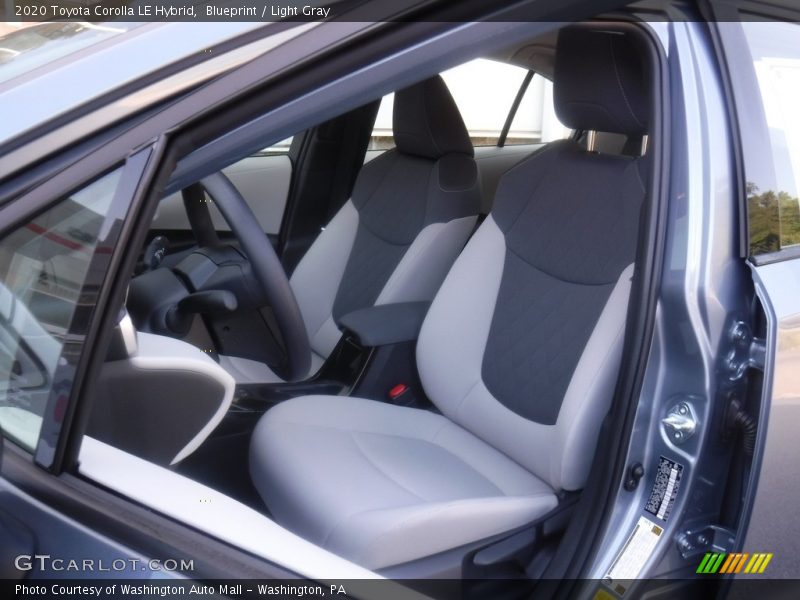 Blueprint / Light Gray 2020 Toyota Corolla LE Hybrid