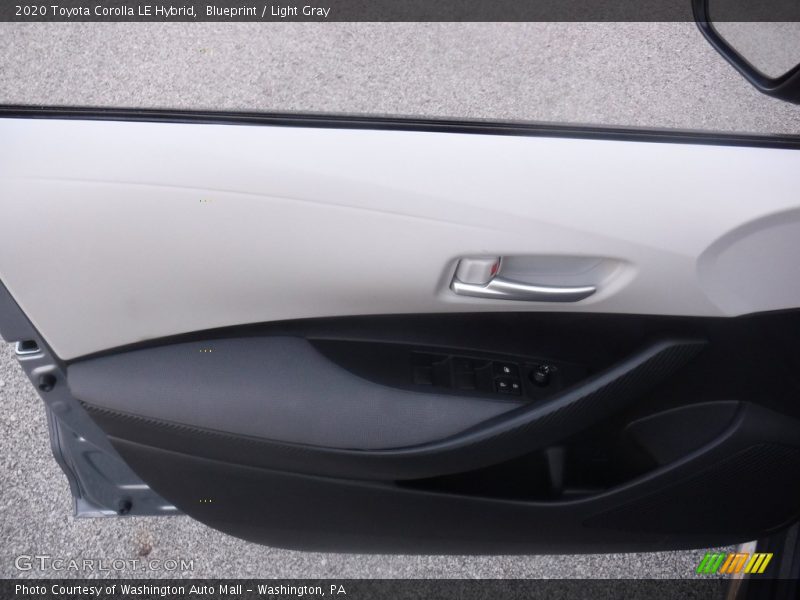 Blueprint / Light Gray 2020 Toyota Corolla LE Hybrid
