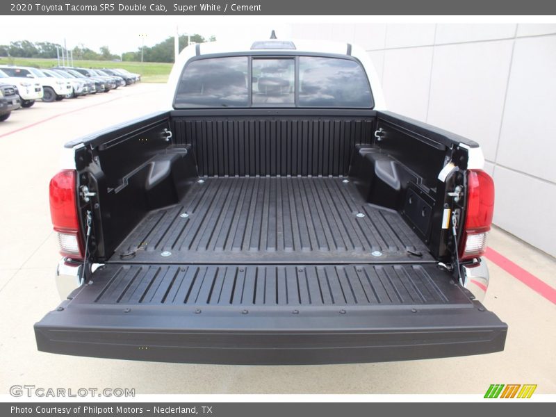 Super White / Cement 2020 Toyota Tacoma SR5 Double Cab
