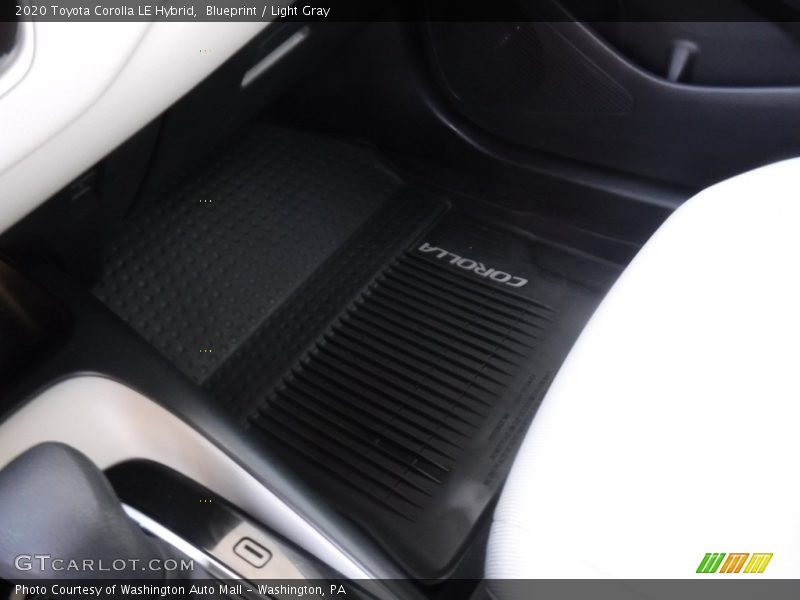 Blueprint / Light Gray 2020 Toyota Corolla LE Hybrid