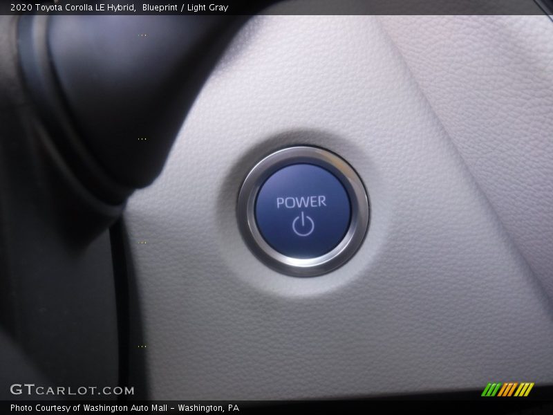 Blueprint / Light Gray 2020 Toyota Corolla LE Hybrid