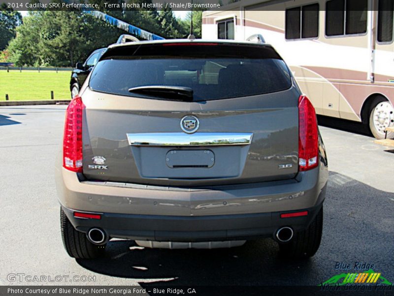 Terra Mocha Metallic / Shale/Brownstone 2014 Cadillac SRX Performance