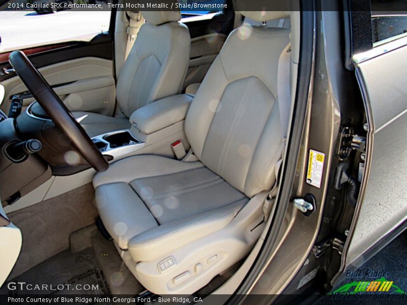 Terra Mocha Metallic / Shale/Brownstone 2014 Cadillac SRX Performance