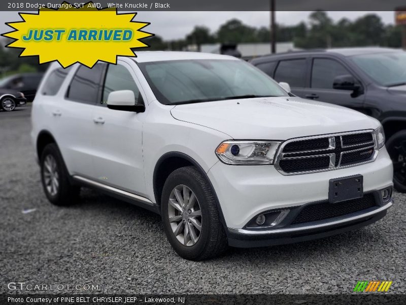 White Knuckle / Black 2018 Dodge Durango SXT AWD