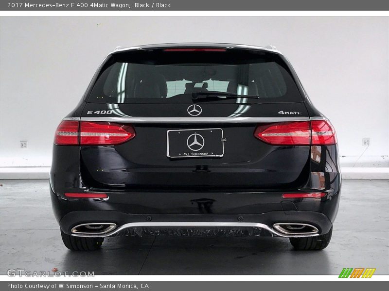 Black / Black 2017 Mercedes-Benz E 400 4Matic Wagon