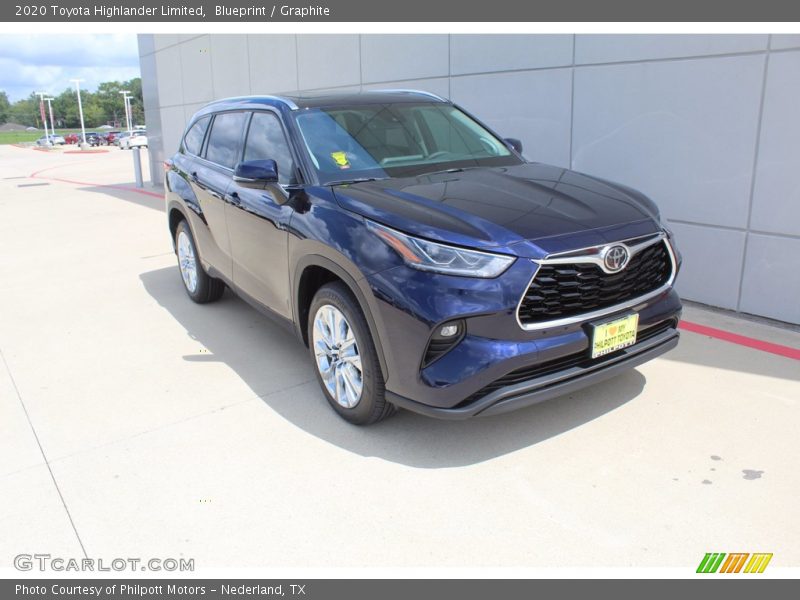 Blueprint / Graphite 2020 Toyota Highlander Limited
