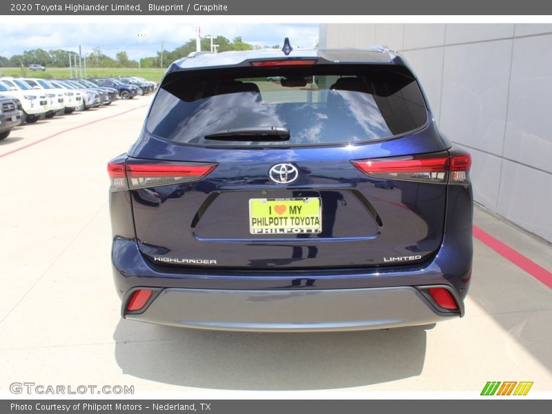 Blueprint / Graphite 2020 Toyota Highlander Limited