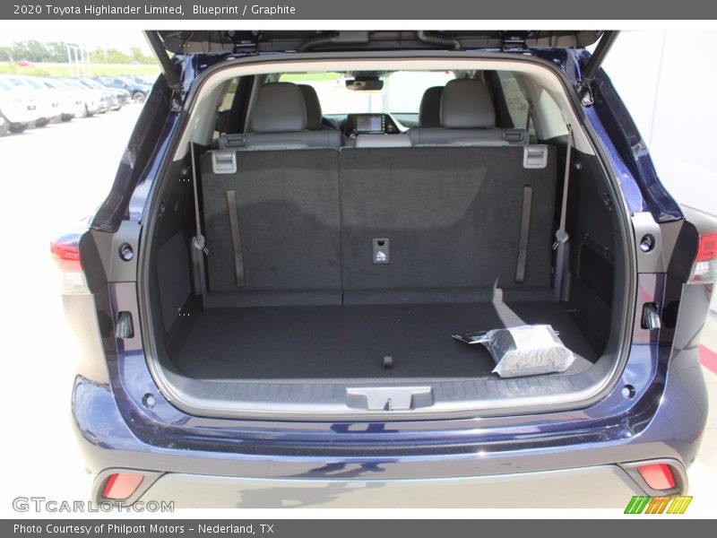 2020 Highlander Limited Trunk