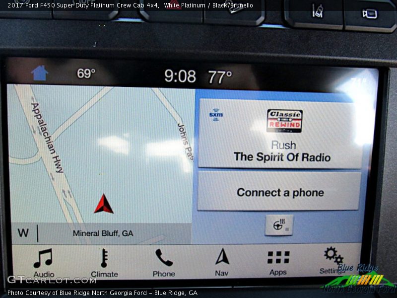 White Platinum / Black/Brunello 2017 Ford F450 Super Duty Platinum Crew Cab 4x4
