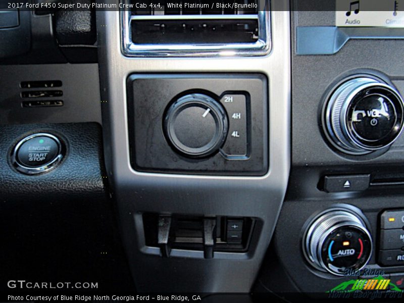 White Platinum / Black/Brunello 2017 Ford F450 Super Duty Platinum Crew Cab 4x4
