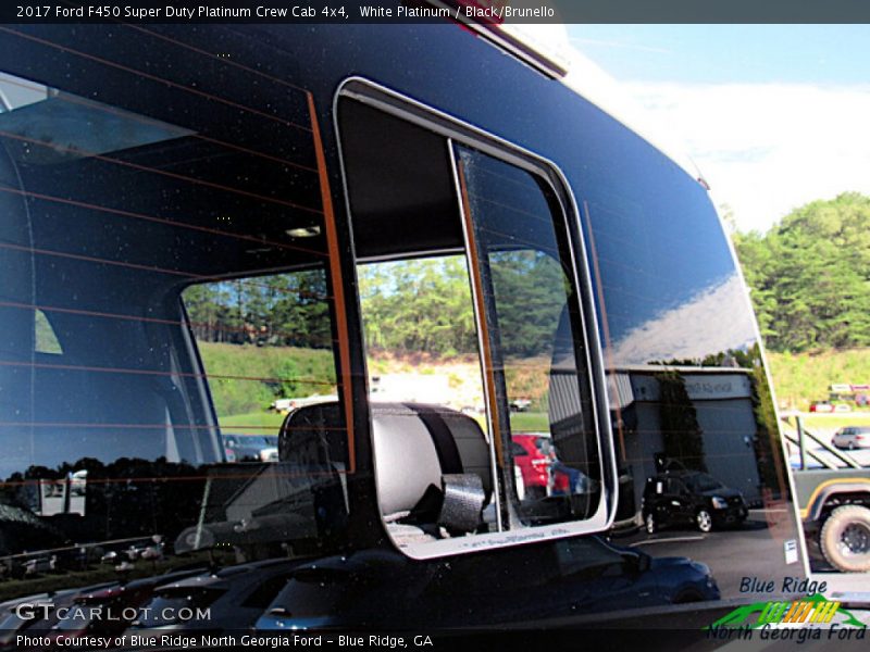 White Platinum / Black/Brunello 2017 Ford F450 Super Duty Platinum Crew Cab 4x4