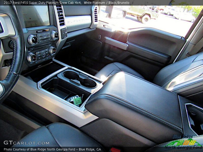 White Platinum / Black/Brunello 2017 Ford F450 Super Duty Platinum Crew Cab 4x4