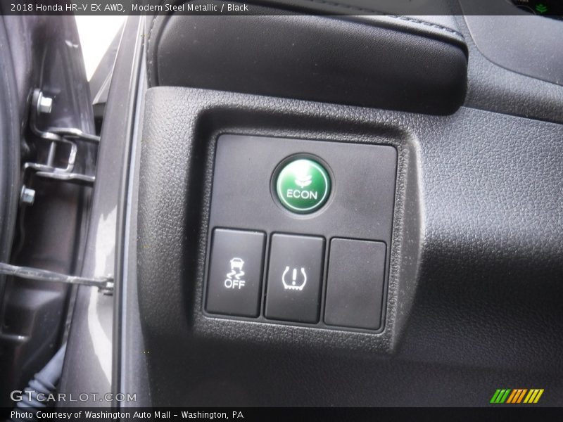 Modern Steel Metallic / Black 2018 Honda HR-V EX AWD