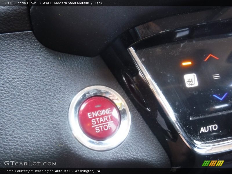 Modern Steel Metallic / Black 2018 Honda HR-V EX AWD