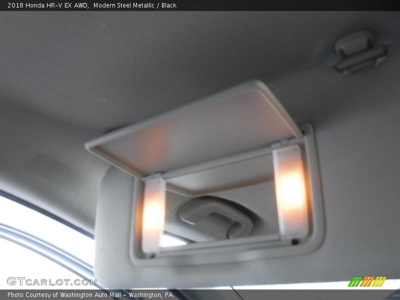 Modern Steel Metallic / Black 2018 Honda HR-V EX AWD