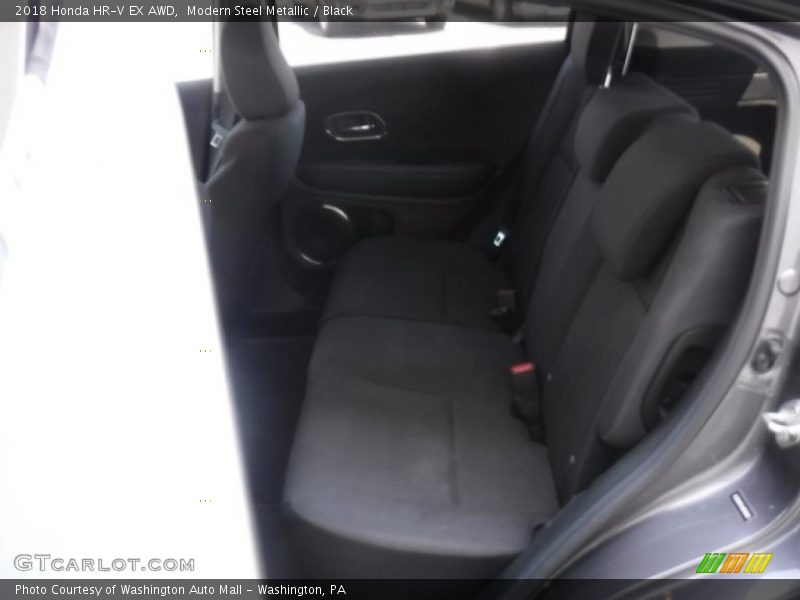 Modern Steel Metallic / Black 2018 Honda HR-V EX AWD