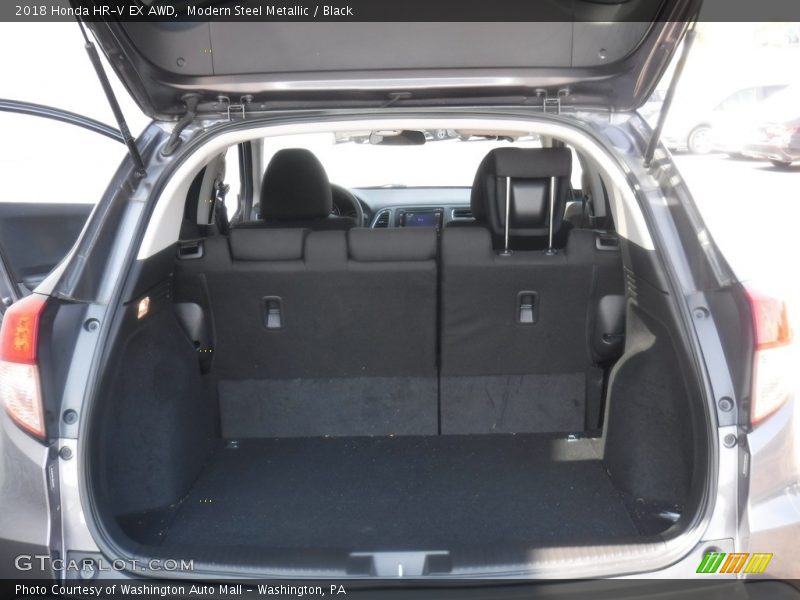 Modern Steel Metallic / Black 2018 Honda HR-V EX AWD