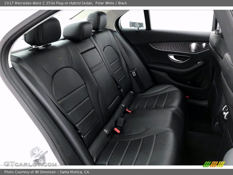 Polar White / Black 2017 Mercedes-Benz C 350e Plug-in Hybrid Sedan