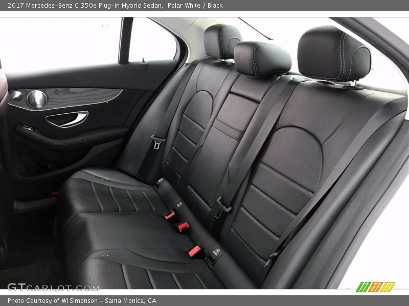 Polar White / Black 2017 Mercedes-Benz C 350e Plug-in Hybrid Sedan