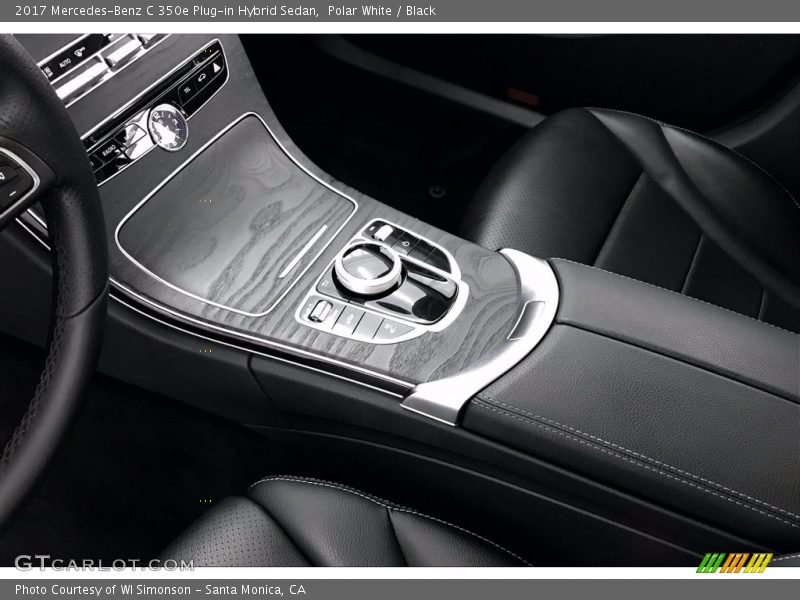 Polar White / Black 2017 Mercedes-Benz C 350e Plug-in Hybrid Sedan