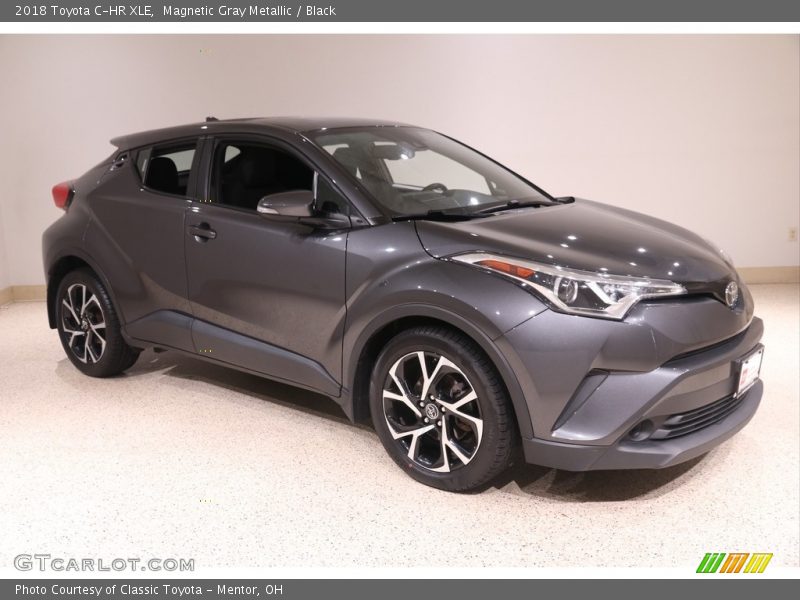 Magnetic Gray Metallic / Black 2018 Toyota C-HR XLE