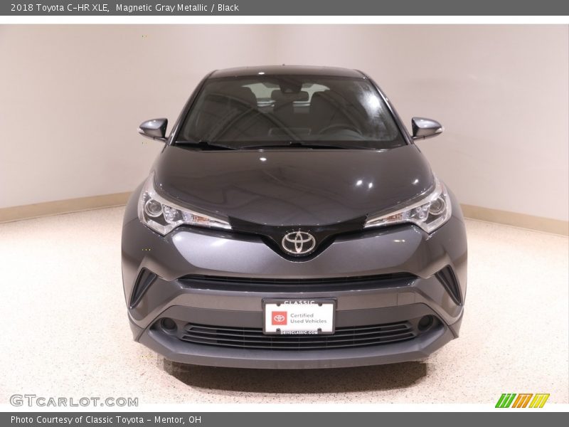 Magnetic Gray Metallic / Black 2018 Toyota C-HR XLE
