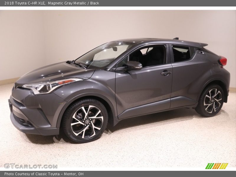 Magnetic Gray Metallic / Black 2018 Toyota C-HR XLE