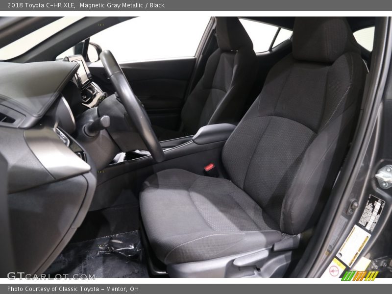 Magnetic Gray Metallic / Black 2018 Toyota C-HR XLE