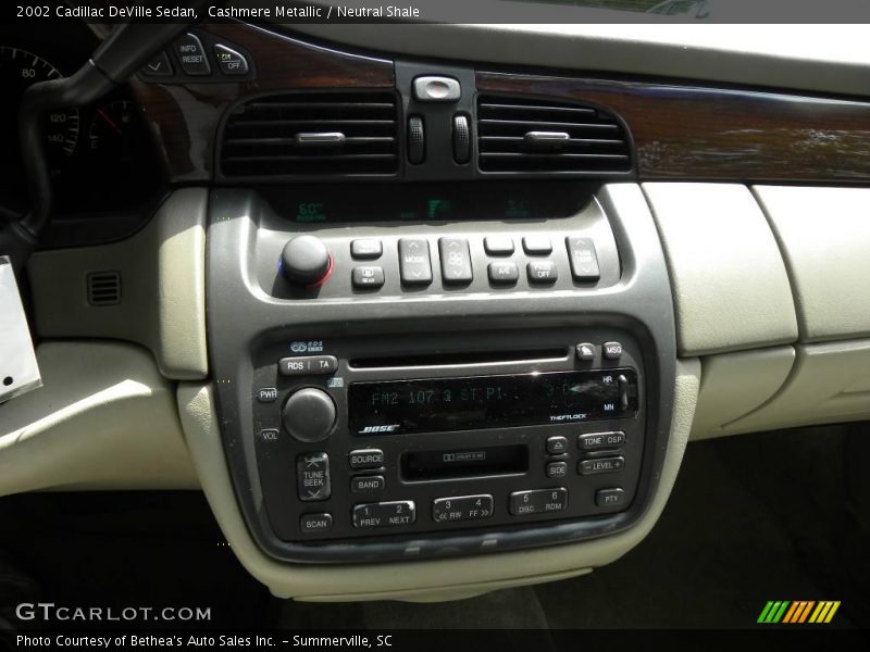 Cashmere Metallic / Neutral Shale 2002 Cadillac DeVille Sedan